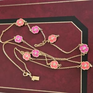 Kate Spade Floral Necklace.